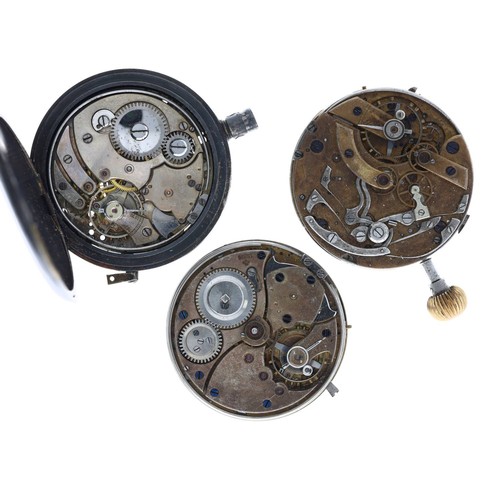 165 - Three repeater pocket watch movements for repair (3)