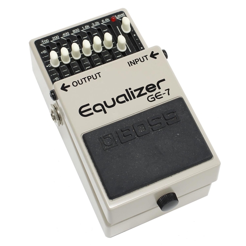 1206 - Boss GE-7 Equalizer guitar pedal*Please note: Gardiner Houlgate do not guarantee the full working or... 