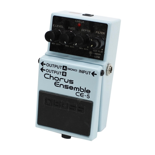 1219 - Boss CE-5 Chorus Ensemble guitar pedal*Please note: Gardiner Houlgate do not guarantee the full work... 