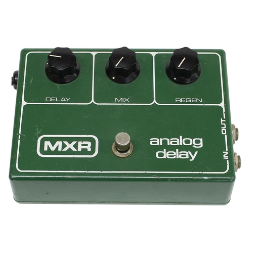 1263 - MXR Analog Delay guitar pedal*Please note: Gardiner Houlgate do not guarantee the full working order... 