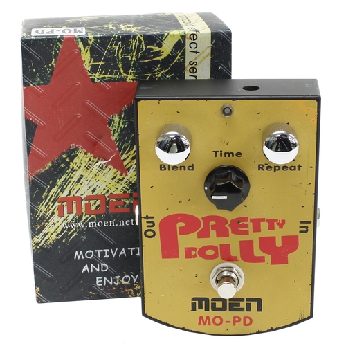 1344 - Moen MO-PD Pretty Dolly delay guitar pedal, boxed*Please note: Gardiner Houlgate do not guarantee th... 