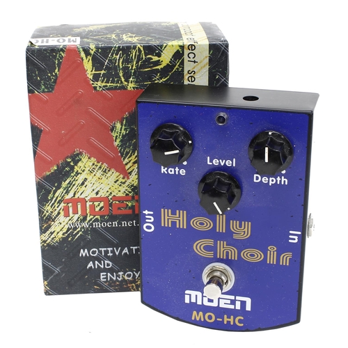 1345 - Moen MO-HC Holy Choir guitar pedal, boxed*Please note: Gardiner Houlgate do not guarantee the full w... 