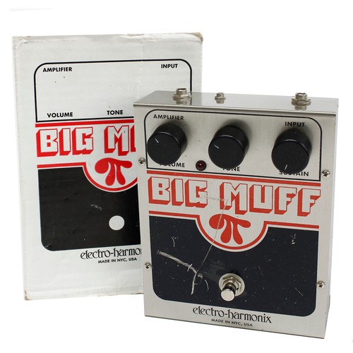 1241 - Electro-Harmonix Big Muff guitar pedal, boxed*Please note: Gardiner Houlgate do not guarantee the fu... 