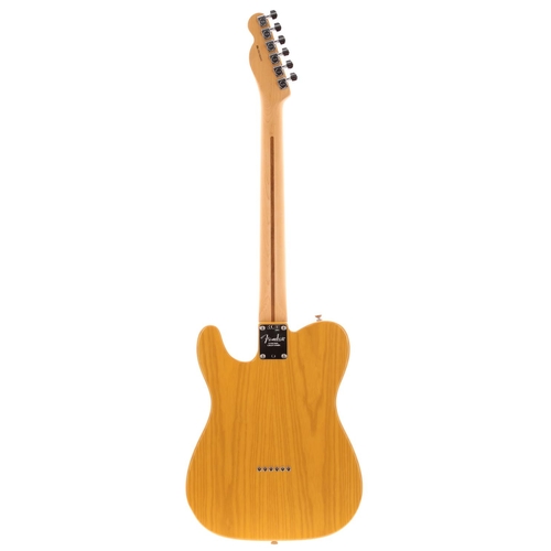 361 - 2017 Fender American Professional Telecaster electric guitar, made in USA; Body: see-through butters... 