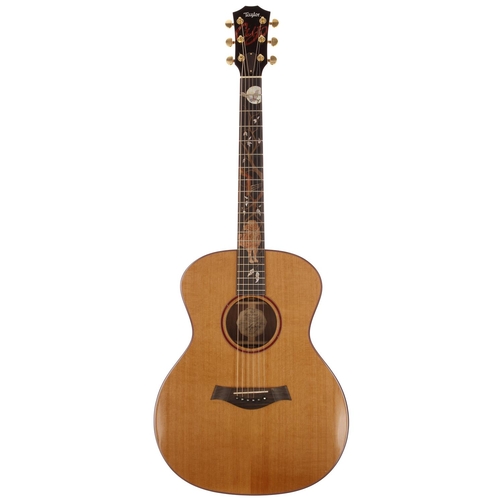 513 - 1997 Taylor Limited Edition Cujo 14 acoustic guitar, made in USA; Back and sides: black walnut; Top:... 