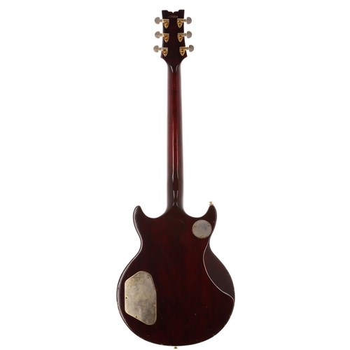 568 - 1977 Ibanez Artist 2619 electric guitar, made in Japan; Body: wine red finish, blemishes and a few m... 