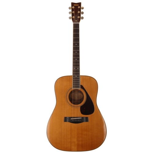 634 - 1970s Yamaha L-5 acoustic guitar, made in Japan; Back and sides: coral rosewood, minor surface scrat... 