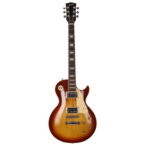 652 - 1976 Greco EG900 Les Paul style electric guitar, made in Japan; Body: tobacco sunburst finish veneer... 