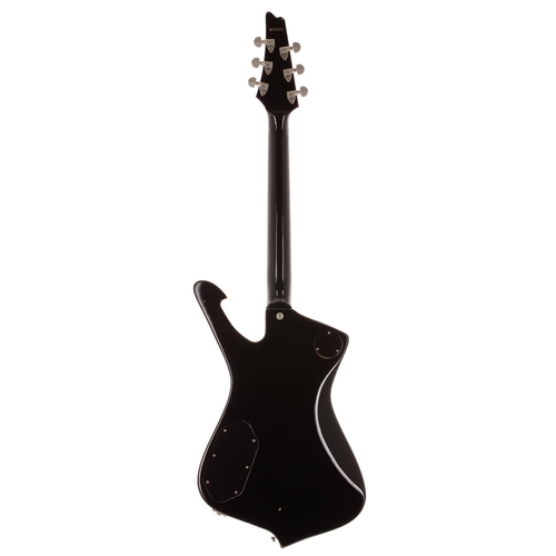 653 - 1980 Greco MK780PS Paul Stanley Iceman electric guitar, made in Japan; Body: black finish, many ding... 