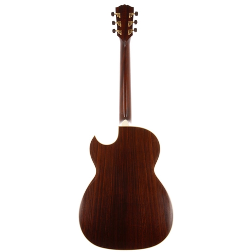 556 - 1995 Andy Manson Magpie I cutaway acoustic guitar, made in England; Back and sides: Indian rosewood;... 