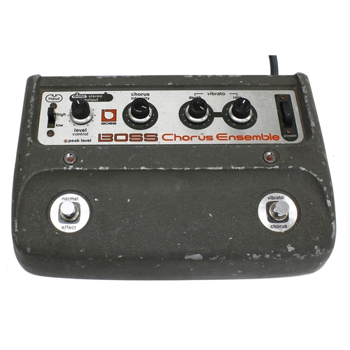 1224 - 1980 Boss Chorus Ensemble CE-1 guitar pedal, made in Japan, ser. no. 982466*Please note: Gardiner Ho... 