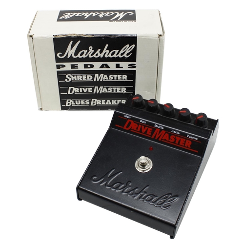 1236 - 1998 Marshall Drive Master guitar pedal, made in England, boxed*Please note: Gardiner Houlgate do no... 