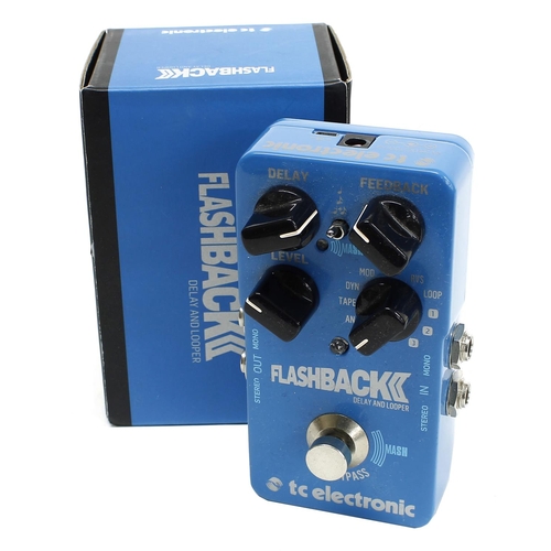 1248 - TC Electronic Flashback delay and looper guitar pedal, boxed*Please note: Gardiner Houlgate do not g... 