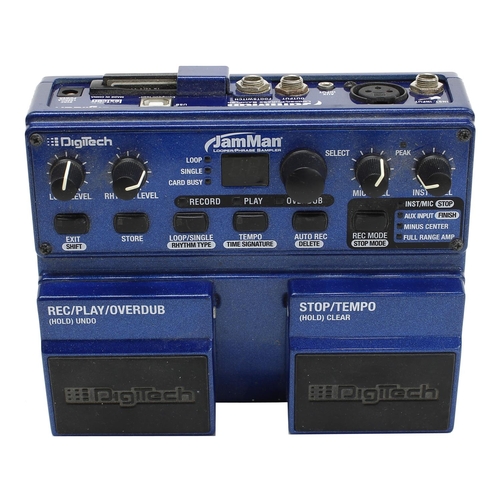 1252 - DigiTech Jam Man looper/phrase sampler guitar pedal*Please note: Gardiner Houlgate do not guarantee ... 