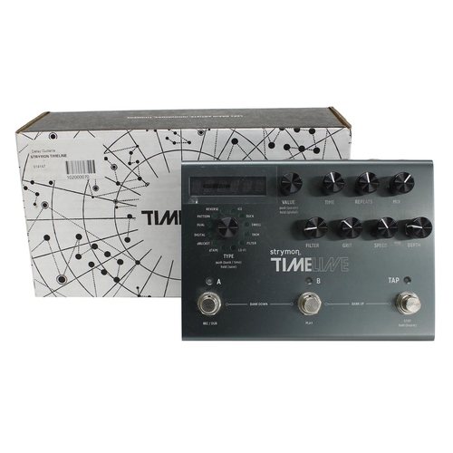 1258 - Strymon Timeline guitar pedal, boxed*Please note: Gardiner Houlgate do not guarantee the full workin... 