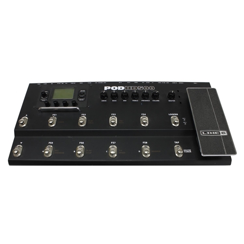 1302 - Line 6 POD HD500 modelling effects pedal, boxed*Please note: Gardiner Houlgate do not guarantee the ... 