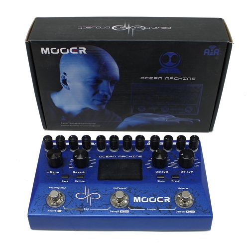 1306 - Mooer Devin Townsend Signature Ocean Machine guitar pedal, boxed*Please note: Gardiner Houlgate do n... 