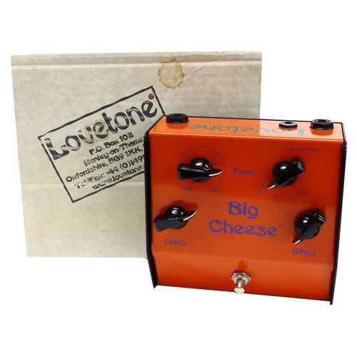 1326 - Love Tone Big Cheese guitar pedal, with original box*Please note: Gardiner Houlgate do not guarantee... 