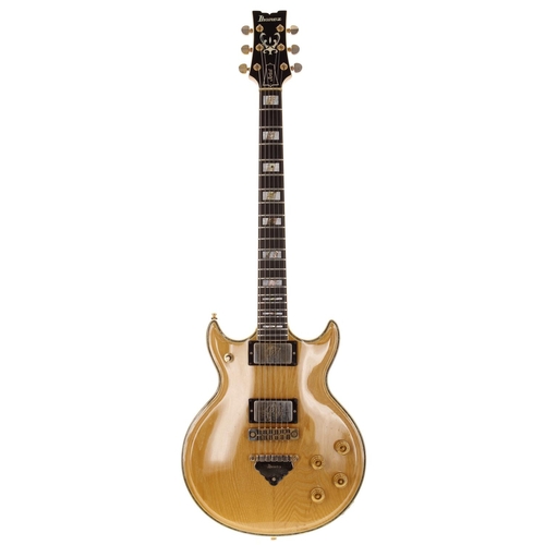 569 - 1977 Ibanez Artist 2617 electric guitar, made in Japan; Body: natural finished ash, blemishes to bac... 