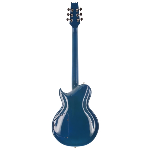 711 - 1981 Aria Pro II PE1000GC Gerry Cott Signature electric guitar, made in Japan; Body: metallic blue f... 