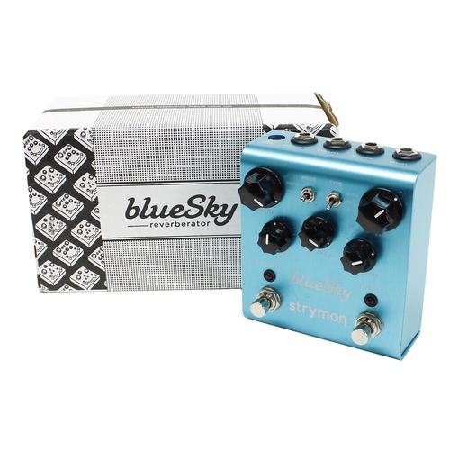 1255 - Strymon Blue Sky Reverberator guitar pedal, boxed*Please note: Gardiner Houlgate do not guarantee th... 