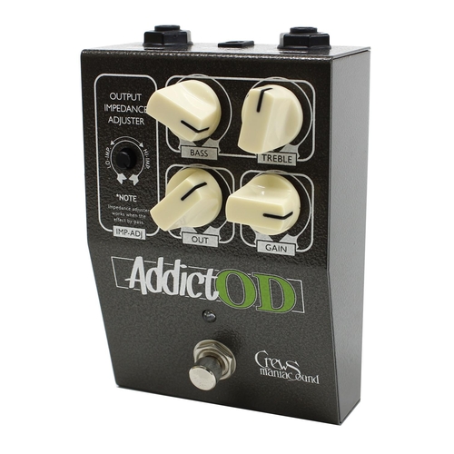 1316 - Crews Maniac Sound Addict OD Overdrive guitar pedal, boxed*Please note: Gardiner Houlgate do not gua... 