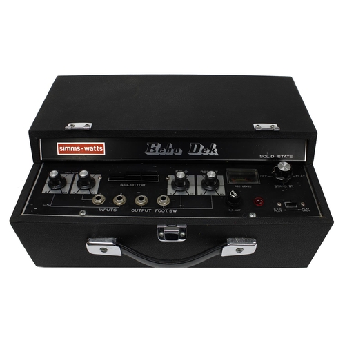 1325 - Simms Watts Solid State Echo Deck tape delay unit*Please note: Gardiner Houlgate do not guarantee th... 