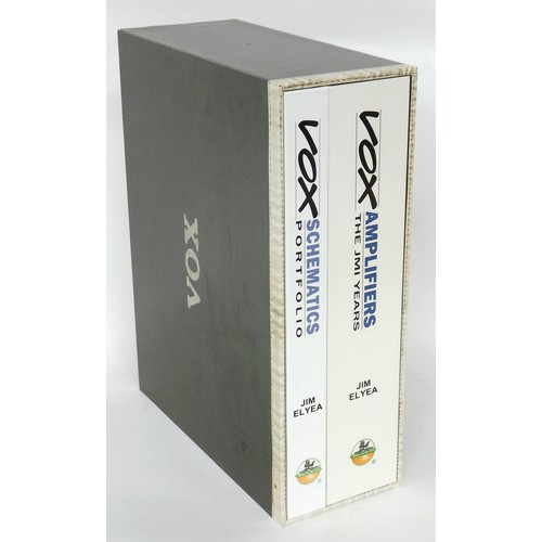 1456 - Jim Elyea - 'Vox Amplifiers, the JMI Years', limited edition hardback book, signed to the inside fro... 