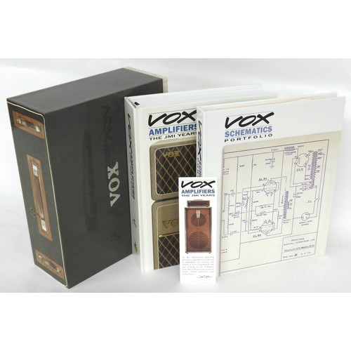 1456 - Jim Elyea - 'Vox Amplifiers, the JMI Years', limited edition hardback book, signed to the inside fro... 