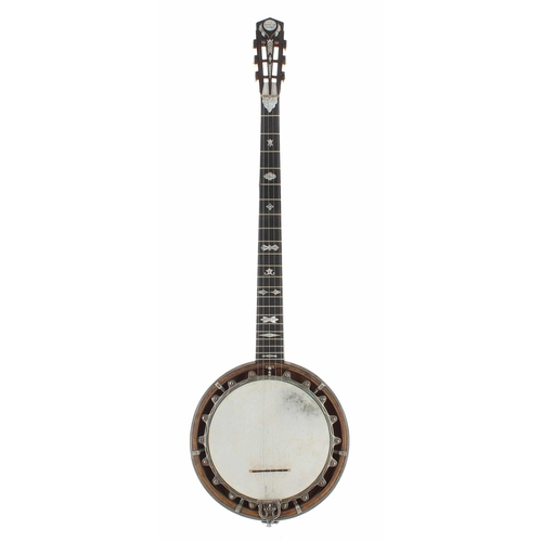 1599 - A.B. Cammeyer Patent zither banjo, inscribed to the heel The Cammeyer Music and Manufacturing Co. Lo... 