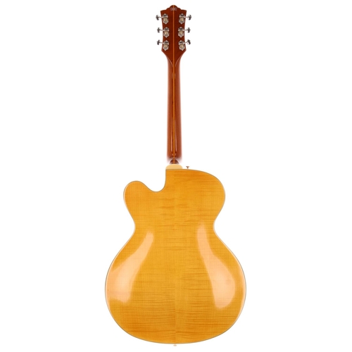 647 - 2019 Guild Newark Street Collection A-150 electric hollow body guitar, made in Korea; Body: natural ... 