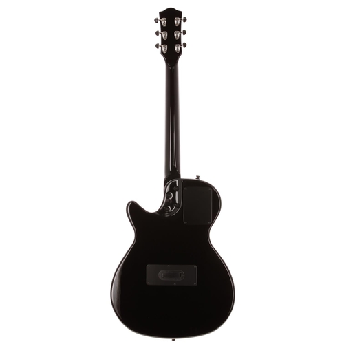 665 - Godin Multiac Steel Doyle Dykes Signature Limited electric guitar, made in Canada; Body: black gloss... 