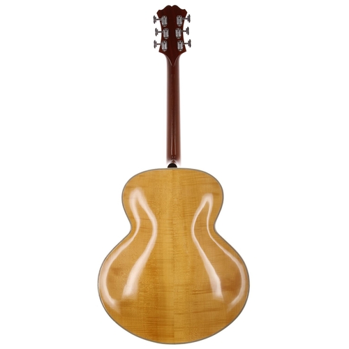 717 - 2000 Patrick James Eggle Jazz Guitar; Back and sides: natural maple; Top: natural spruce; Neck: maho... 