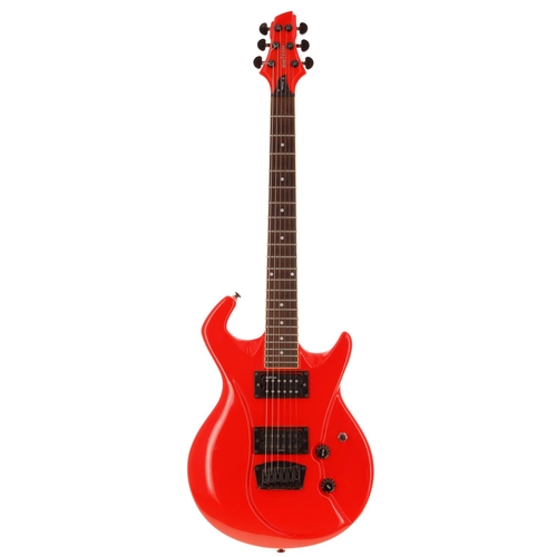 902 - Switch Vibracell Wild II electric guitar; Body: neon orange finish, a few minor imperfections; Neck:... 