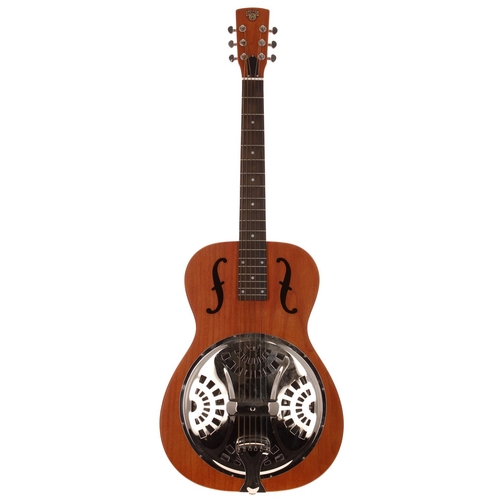 903 - 2010 Dobro Hound Dog single cone resonator guitar, with original shipping box