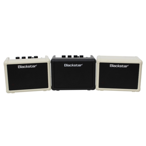 1148 - Blackstar Fly 3 mini guitar amplifier and extension cabinet, unboxed; together with a Blackstar Ampl... 