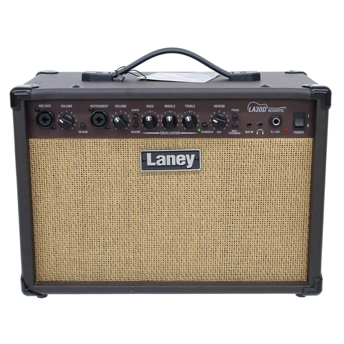 1158 - Laney LA30D acoustic guitar combo amplifier, boxed (new/B stock)*Please note: this lot is subject to... 