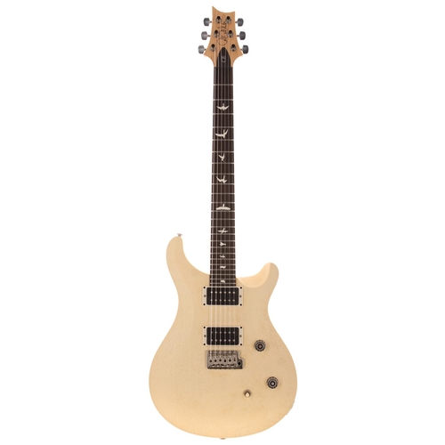 496 - 2021 Paul Reed Smith (PRS) CE24 electric guitar, made in USA; Body: Antique white satin finish, smal... 