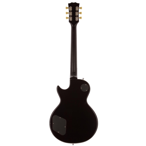 650 - 2010 Tokai Love Rock electric guitar, made in China; Body: black finish back, later applied carbon e... 