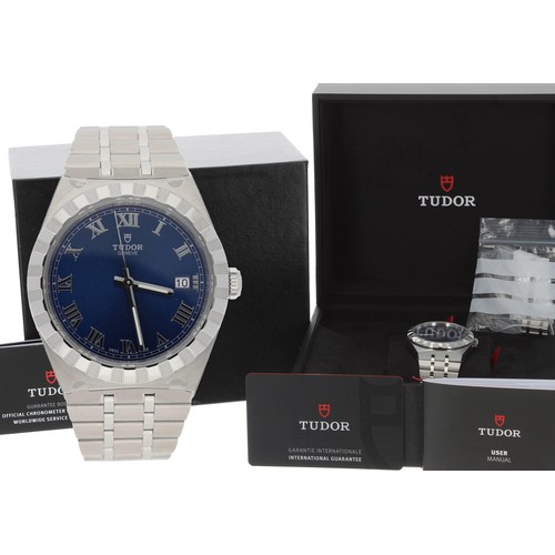 471 - Tudor Geneve Royal automatic stainless steel gentleman's wristwatch, reference no. 28500, serial no.... 