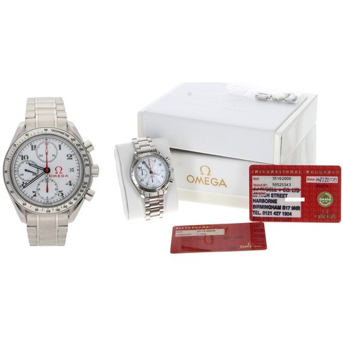 407 - Omega Speedmaster Olympic Edition Chronograph automatic stainless steel gentleman's wristwatch, refe... 