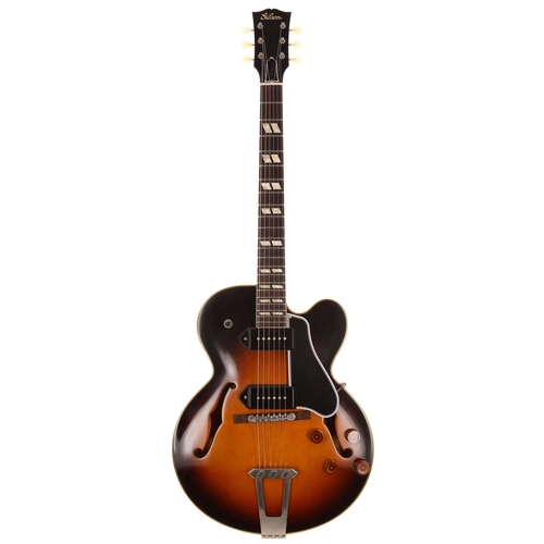 479 - 2017 Gibson Memphis ES-275 hollow body electric guitar, made in USA; Body: two-tone sunburst finish;... 