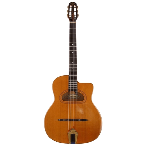 544 - 2009 Gallato Angelo Debarre Limited Edition 1939 Serie 2009 gypsy jazz acoustic guitar, made in Fran... 