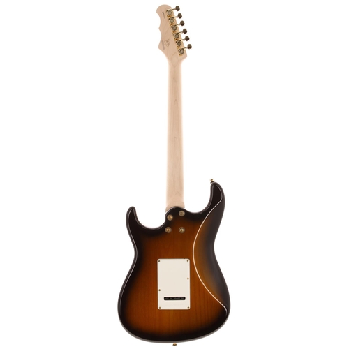 678 - Fret King by Trev Wilkinson Black Label John Verity Signature electric guitar; Body: two-tone sunbur... 