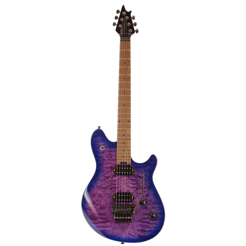 701 - 2022 EVH Wolfgang Standard electric guitar, made in Indonesia; Body: purple burst finished quilted m... 