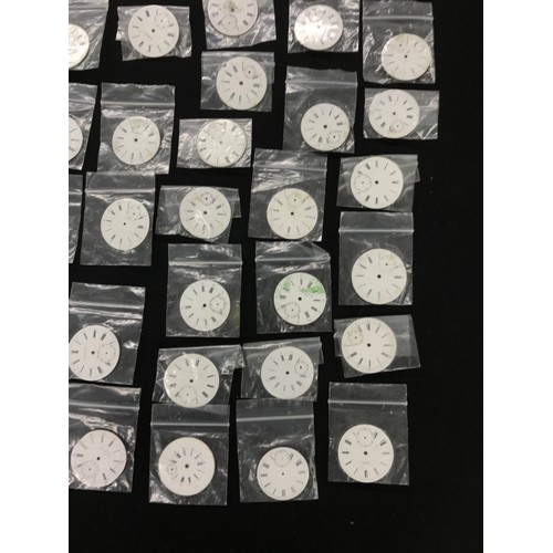 204 - Fifty enamel pocket watch dials (50)