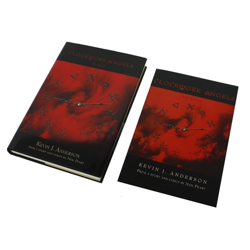 315 - Neil Peart (Rush) - Neil Peart and Kevin J Anderson's 'Clockwork Angels', autographed Limited Editio... 