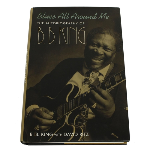 331 - BB King - autographed autobiography 'Blues All Around Me', signed by BB King to the title page*Signe... 