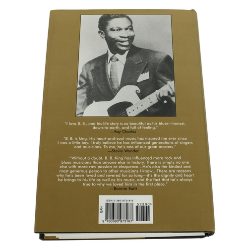 331 - BB King - autographed autobiography 'Blues All Around Me', signed by BB King to the title page*Signe... 