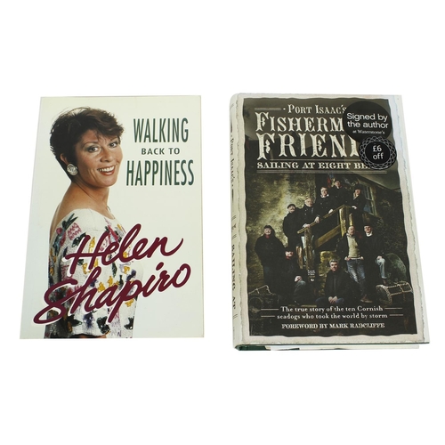 332 - Two signed biographies to include Helen Shapiro 'Walking Back to Happiness', signed to the title pag... 